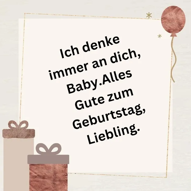 Glückwünsche zum Geburtstag für die Frau